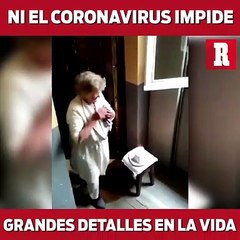 Vecinos le cantan las mañanitas desde sus ventanas por el coronavirus