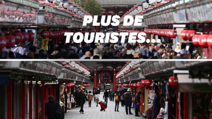 À cause du coronavirus, ces lieux connus sont vidés de leurs touristes