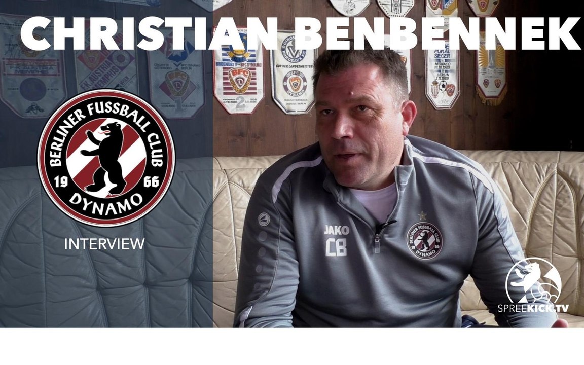 Pokalsieg und Stadionumbau vor Augen: Christian Benbennek über den Umbruch beim BFC Dynamo!