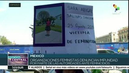 Mexicanas realizan paro nacional en rechazo a la violencia de género