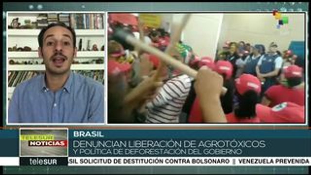 Brasil: 3 mil 500 campesinas toman sede del ministerio de Agricultura