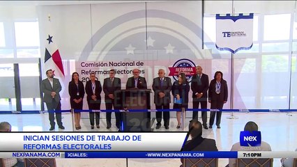Inician sesiones de trabajo de reformas electorales  - Nex Noticias