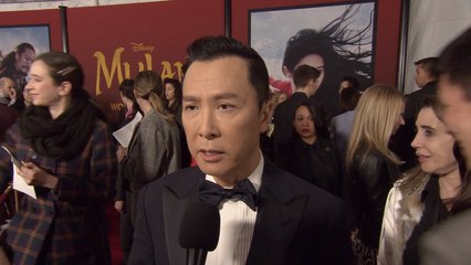 'Mulan' Premiere: Donnie Yen