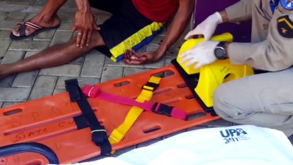 Homem de 36 anos é ferido com golpe de facão no Centro