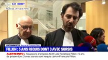 5 ans de prison requis contre François Fillon: pour son avocat, le parquet national financier veut passer un message 