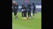 Neymar's impressive running kick-ups in PSG training