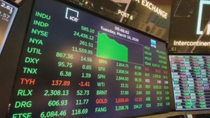 Wall Street rebota y abre con ganancias del 3,09 % en el Dow Jones