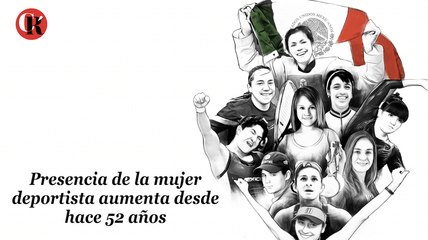 Presencia de la mujer deportista aumenta desde hace 52 años