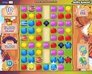 Jelly Splash Level 321 walkthrough