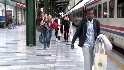 ERASMUS öğrencileri fotoğraf çekmek için Kars'a gitti