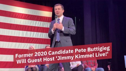 Pete Buttigieg Gets On 'Jimmy Kimmel Live'