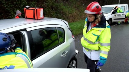 Grave accident sur la N98 à Sambreville: l'évaluation de la situation