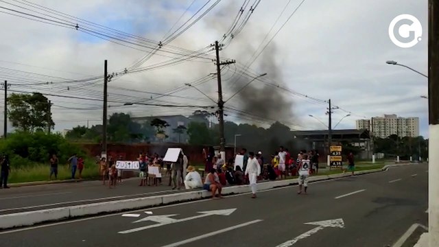 Moradores fazem novo protesto na ES 010 após morte de criança atropelada na Serra