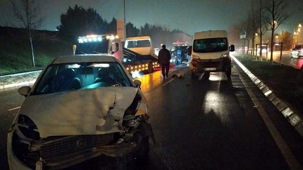 Trafik magandası ortalığı savaş alanına çevirip kaçtı: 4 yaralı