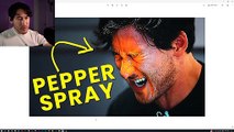 I GOT PEPPER SPRAYED!!