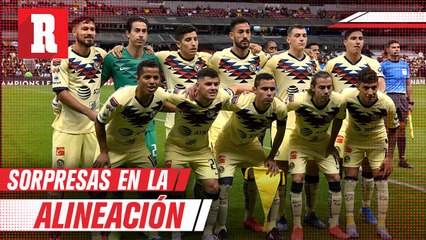 Las sorpresas en la alineación del América para enfrentar al Atlanta United