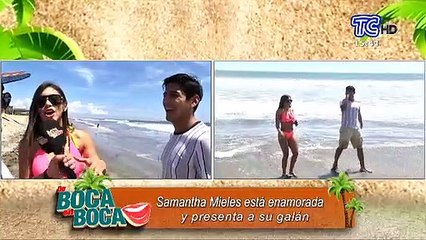 Samantha Mieles está enamorada y presenta a su galán