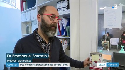 Covid-19 : des médecins portent plainte contre l'État