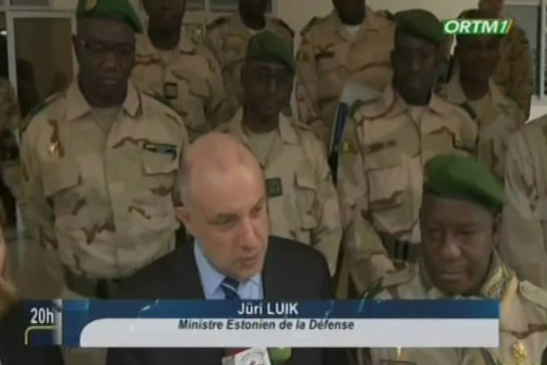 ORTM -  Rencontre entre le Ministre de la défense et son homologue Estonien