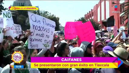 Caifanes exige paz desde Tlaxcala por la violencia de género en México