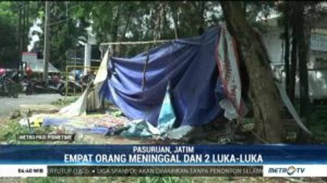 Minibus Tabrak Buruh Mogok Kerja di Pasuruan, 4 Orang Tewas