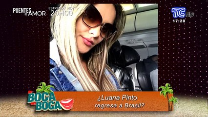 VIDEO | "Quiero otros aires": ¿Luana Pinto se va del Ecuador definitivamente?