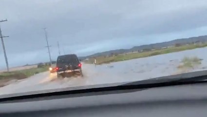 Heavy rain floods streets in SoCal