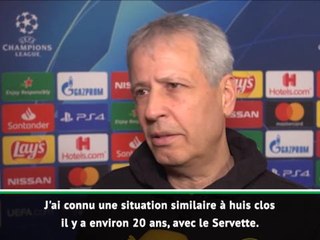 8es - Favre : "Le huis clos ? C'est quelque chose de spécial"