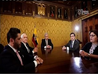 Presidente Moreno anuncia medidas económicas tras caída del petróleo