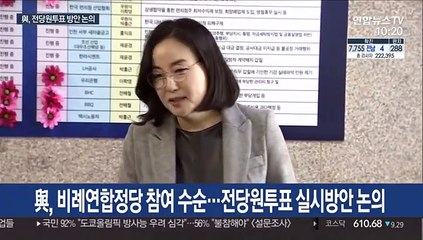 [현장연결] 민주 "내일 비례정당 참여 전당원 투표"