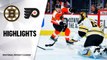 NHL Highlights | Bruins @ Flyers 3/10/2020