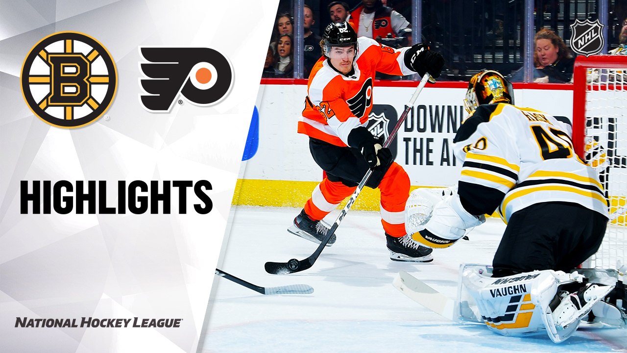 NHL Highlights | Bruins @ Flyers 3/10/2020