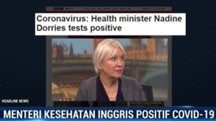 Menkes Inggris Positif Covid-19
