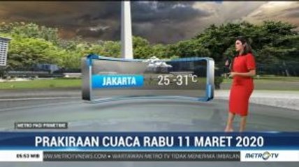 Prakiraan Cuaca Rabu, 11 Maret 2020