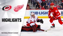 NHL Highlights | Hurricanes @ Red Wings 3/10/2020