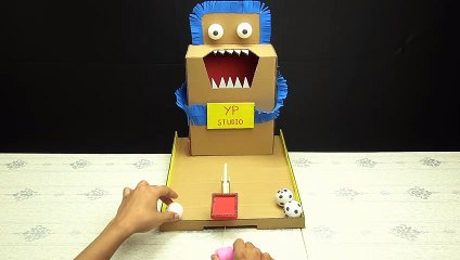 YP STUDIO-How to Make a Halloween Game from Cardboard