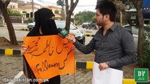 'Mera Jism Allah ki marzi'Aurat March k khilaf burqa posh khatoon ehtjaj karnay pohnch gai