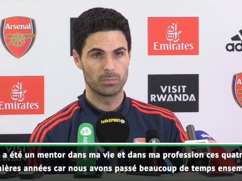 Arsenal - Arteta : Guardiola est un exemple depuis que j'ai 15 ans