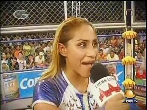 AAA Sin Limite 2009.09.26 HEROES IMMORTALES III - Match #04 AAA Reina De Reinas Title - Fabi Apache vs. Sexy Star