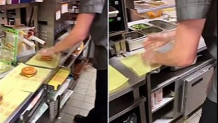 World's speediest McDonald's worker impresses with lightning burger prep