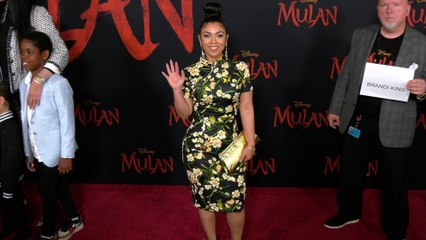 Brandi Marie King "Mulan" World Premiere Red Carpet