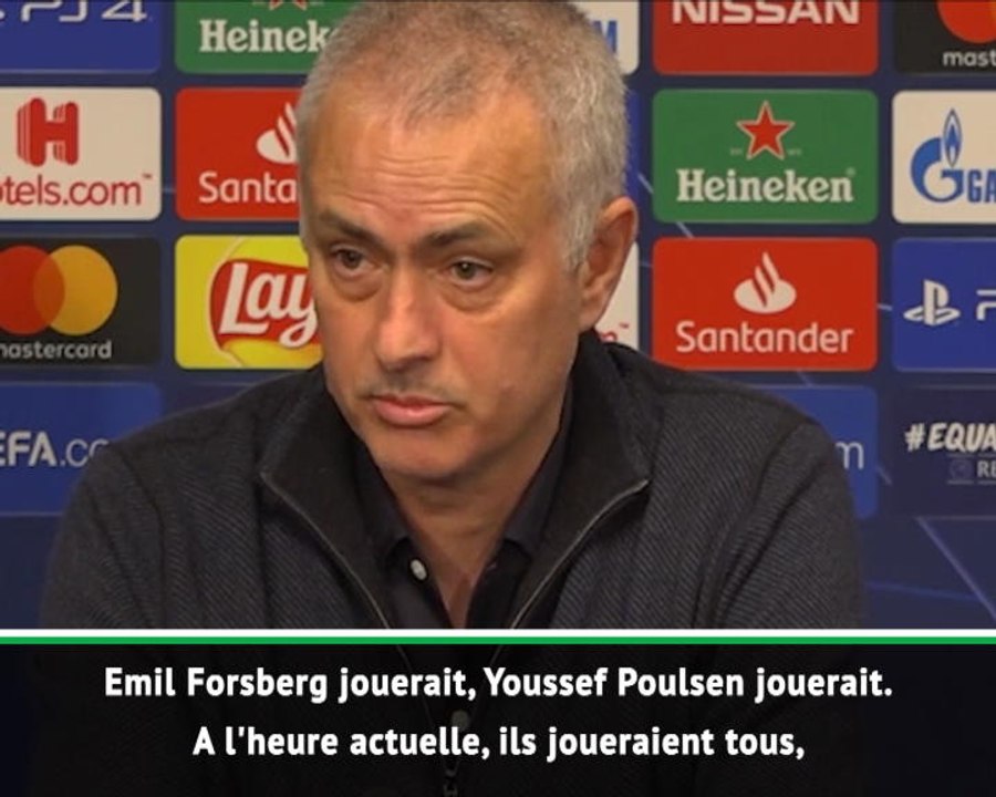 8es - Mourinho: "Tous les remplaçants de Leipzig auraient leur place dans mon équipe"