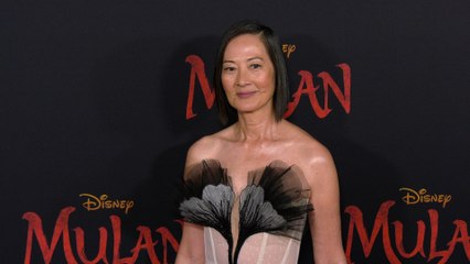 Rosalind Chao "Mulan" World Premiere Red Carpet