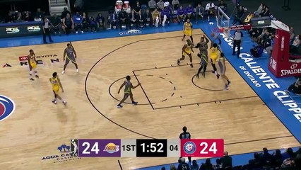 Tyrone Wallace (17 points) Highlights vs. South Bay Lakers