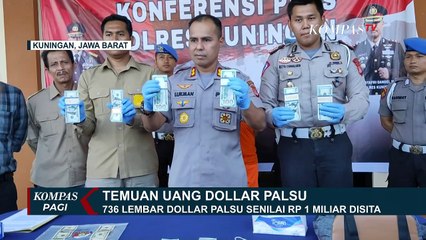 Lagi Razia Kendaraan, Polisi Temukan Uang Dollar Palsu Siap Edar
