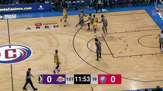 David Stockton (17 points) Highlights vs. Agua Caliente Clippers