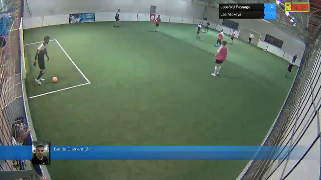 But de Clément (2-1) - Loosfeld Paysage Vs Les Mickeys - 10/03/20 19:00 - LIGUE 4