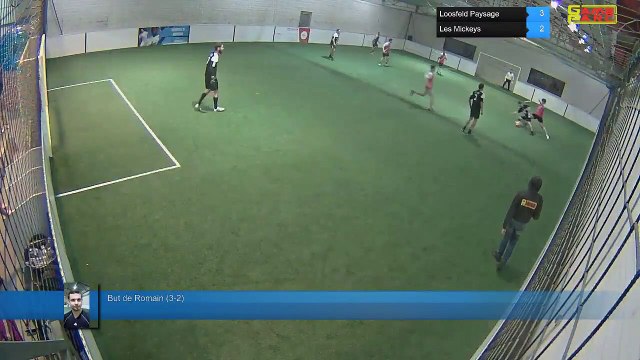 But de Romain (3-2) - Loosfeld Paysage Vs Les Mickeys - 10/03/20 19:00 - LIGUE 4