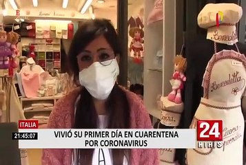 Italia calles vacías y largas colas en supermercados tras inicio de cuarentena por coronavirus