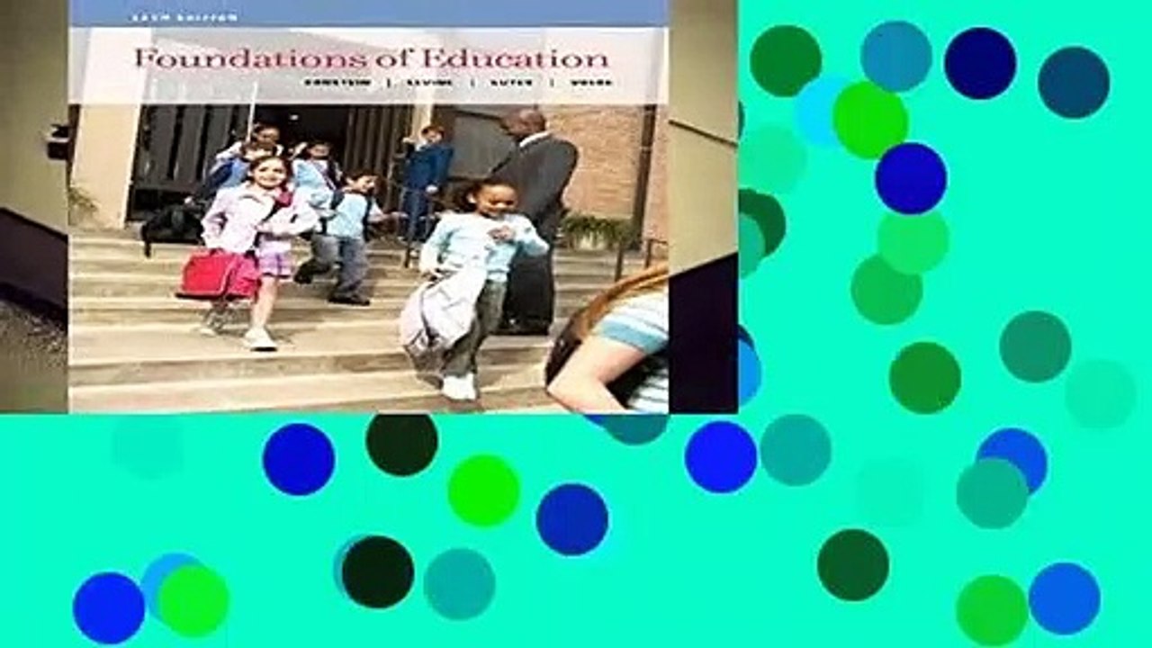Full Version  Foundations of Education Complete